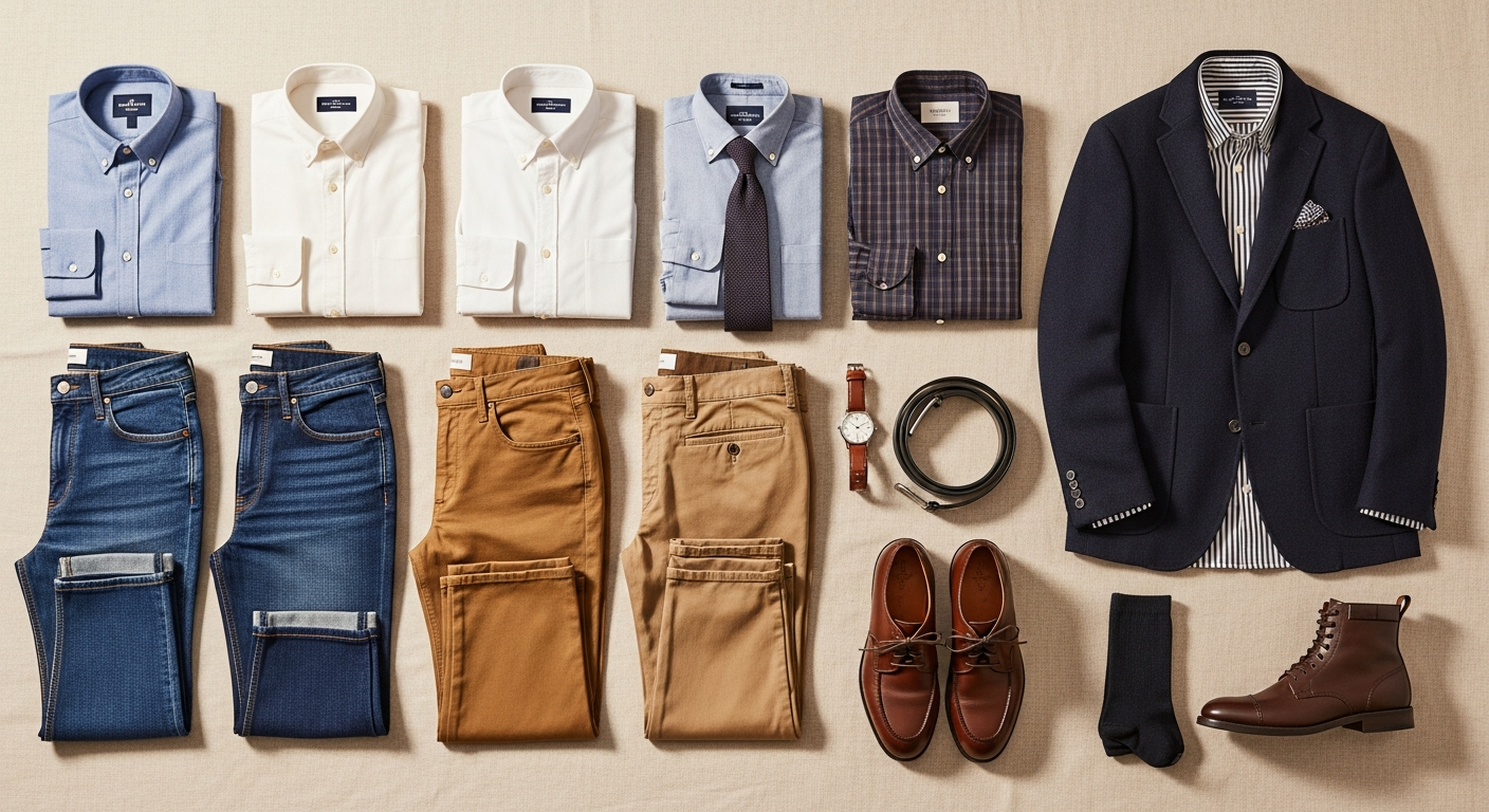 The Only 20 Pieces You Actually Need in Your Closet